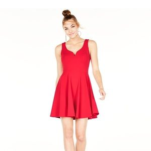 Red Formal Short Dress